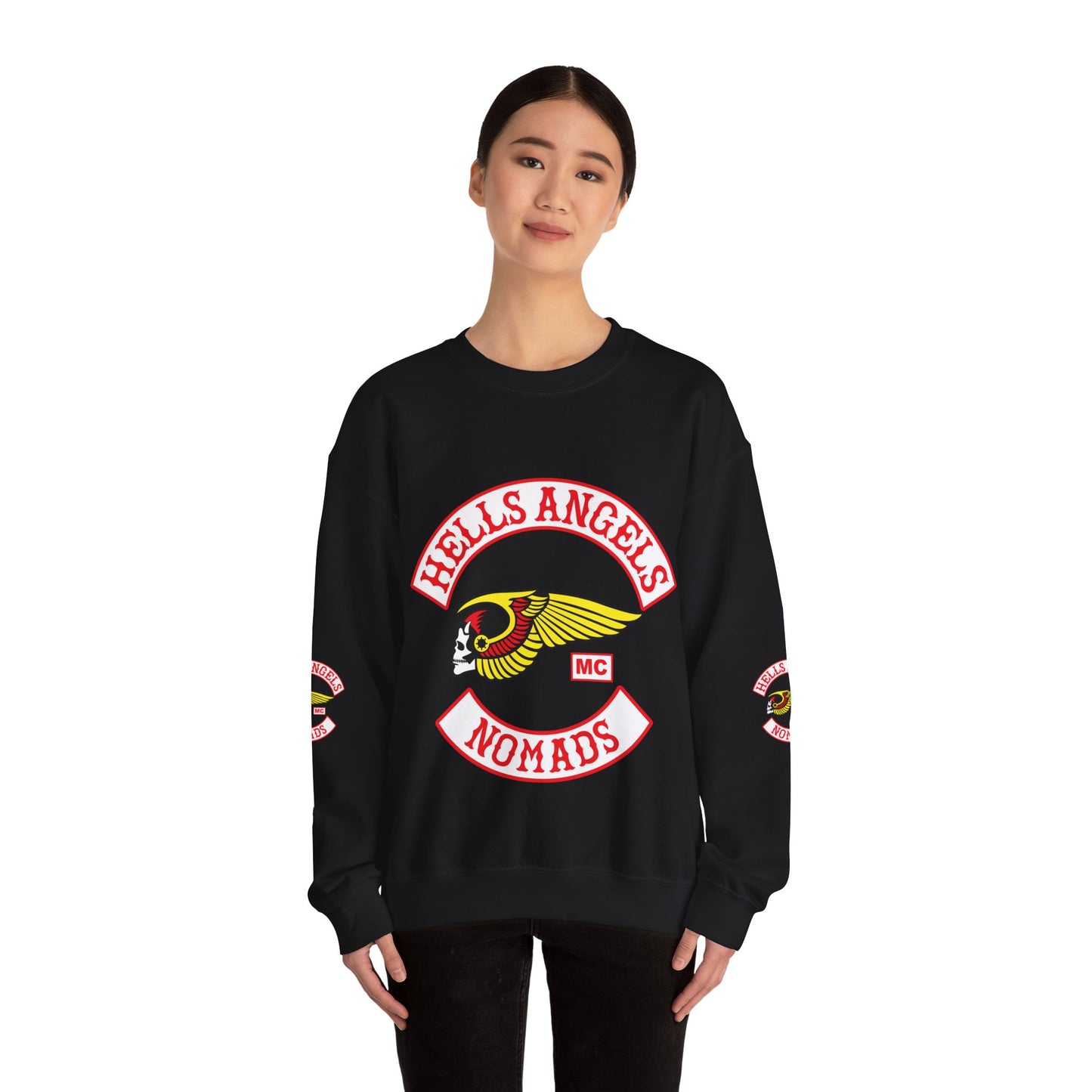 Biker Heavy Blend™ Crewneck Sweatshirt